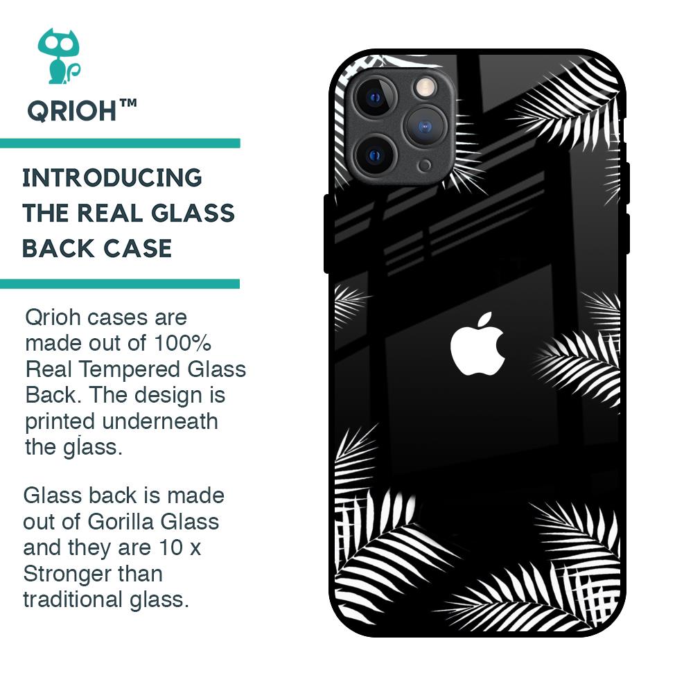 Zealand Fern Design Glass Case For iPhone 11 Pro Max