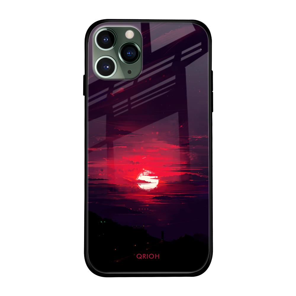Morning Red Sky iPhone 11 Pro Max Glass Cases & Covers Online