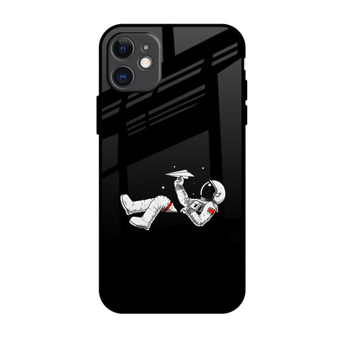 Space Traveller iPhone 11 Glass Back Cover Online