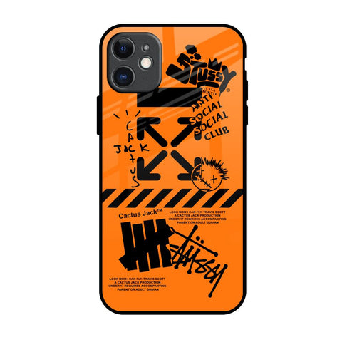 Anti Social Club iPhone 11 Glass Back Cover Online