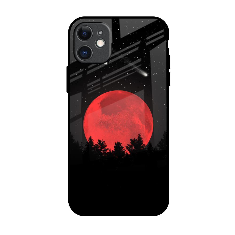Moonlight Aesthetic iPhone 11 Glass Back Cover Flat 35% Off On