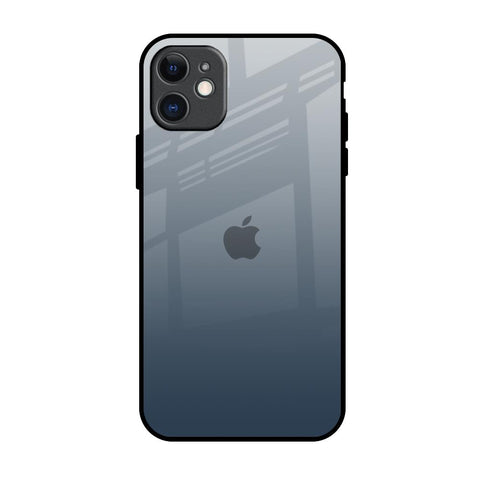 Smokey Grey Color iPhone 11 Glass Back Cover Online