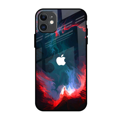 Brush Art iPhone 11 Glass Back Cover Online