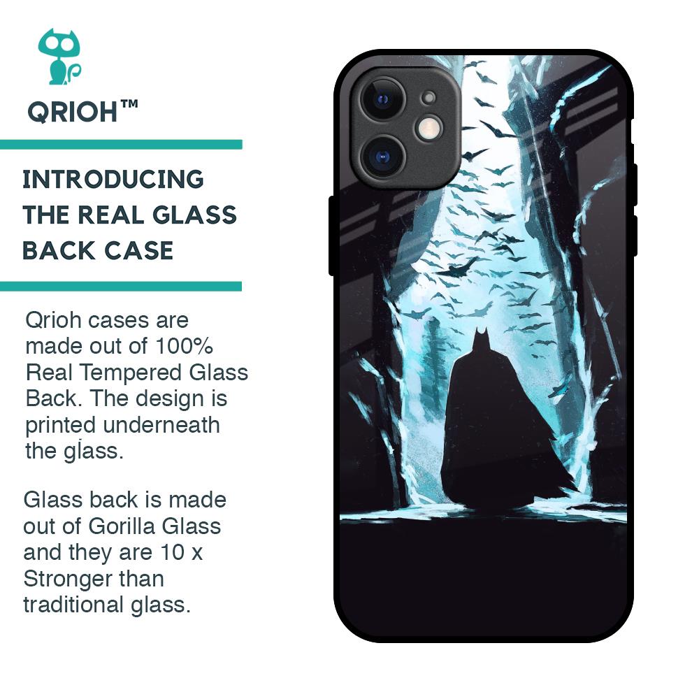 Dark Man In Cave Glass Case for iPhone 11