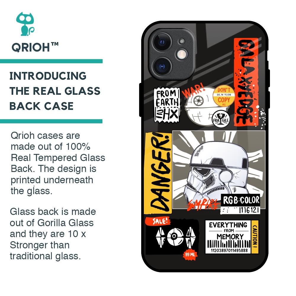 Galaxy Edge Glass Case for iPhone 11
