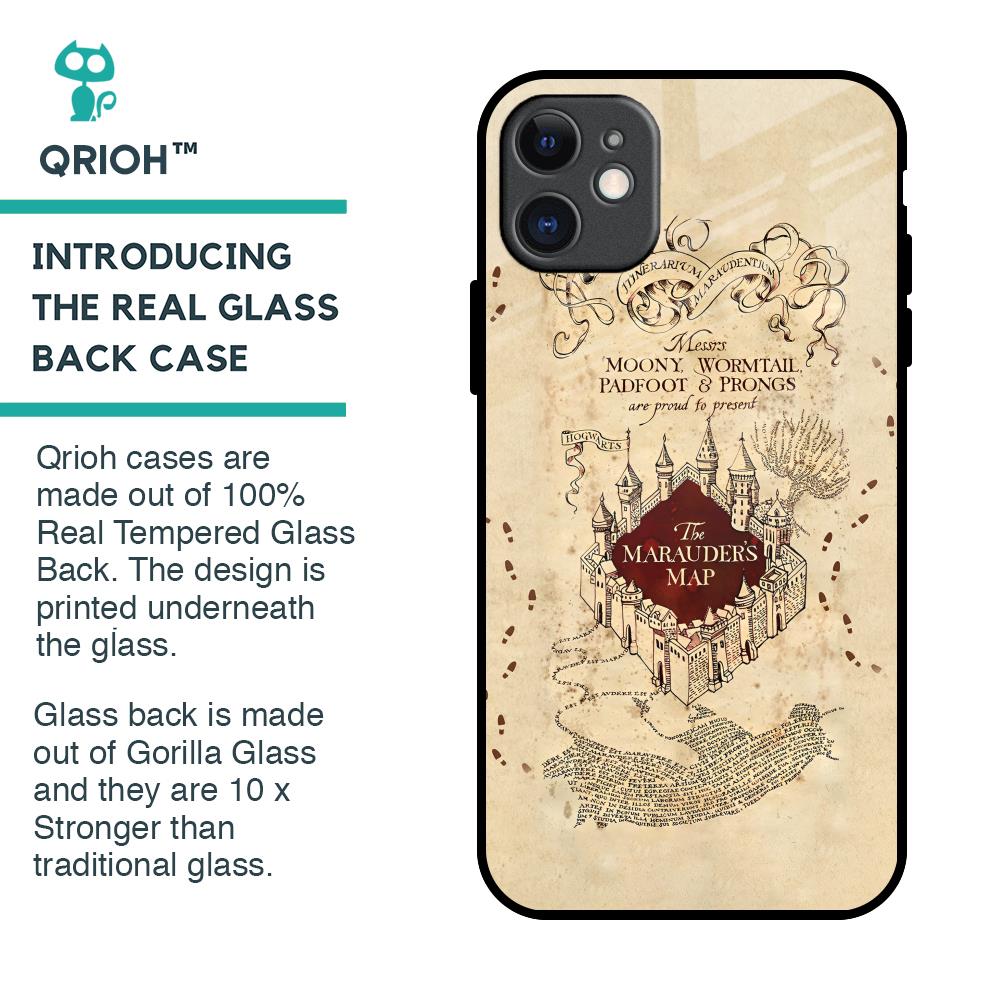 Magical Map Glass Case for iPhone 11