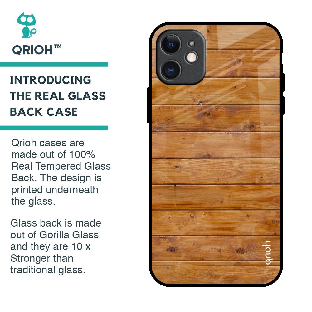 Timberwood Glass Case for iPhone 11
