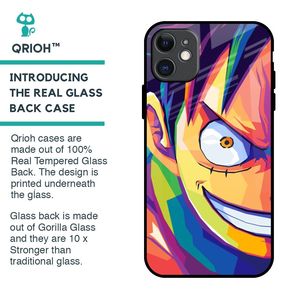 Monkey Wpap Pop Art Glass Case for iPhone 11