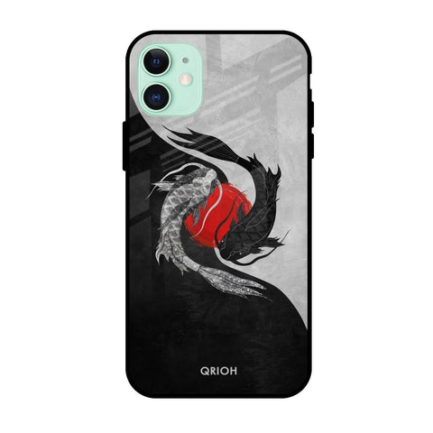 Japanese Art Apple iPhone 11 Glass Cases & Covers Online