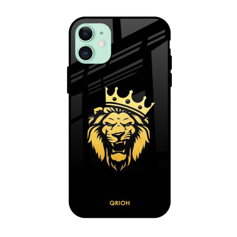 Lion The King Apple iPhone 11 Glass Cases & Covers Online