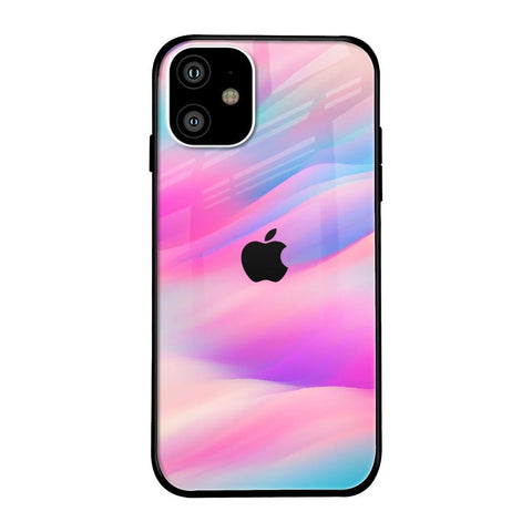 Colorful Waves iPhone 11 Glass Cases & Covers Online