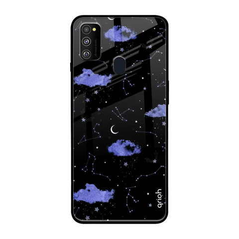 Constellations Samsung Galaxy M30s Glass Back Cover Online