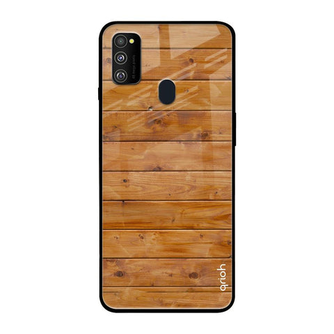 Timberwood Samsung Galaxy M30s Glass Back Cover Online