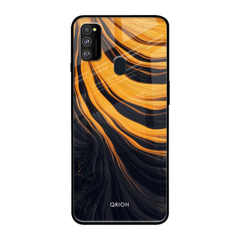 Sunshine Beam Samsung Galaxy M30s Glass Back Cover Online