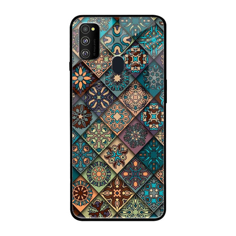 Retro Art Samsung Galaxy M30s Glass Back Cover Online