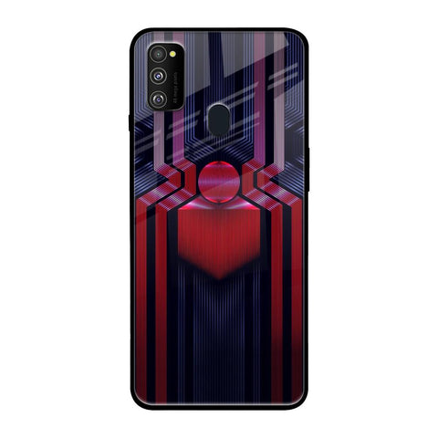 Super Art Logo Samsung Galaxy M30s Glass Back Cover Online