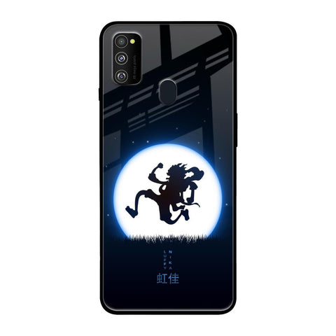 Luffy Nika Samsung Galaxy M30s Glass Back Cover Online