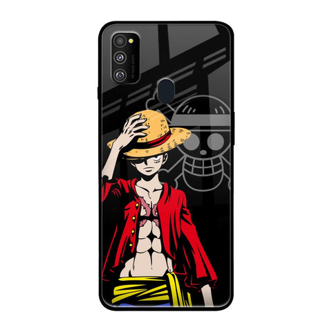 Hat Crew Samsung Galaxy M30s Glass Back Cover Online