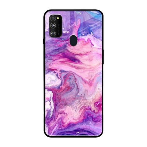 Cosmic Galaxy Samsung Galaxy M30s Glass Cases & Covers Online