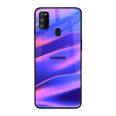 Colorful Dunes Samsung Galaxy M30s Glass Back Cover Online