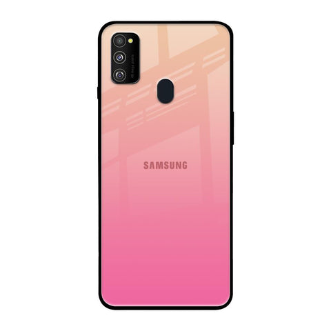 Pastel Pink Gradient Samsung Galaxy M30s Glass Back Cover Online