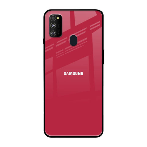Solo Maroon Samsung Galaxy M30s Glass Back Cover Online