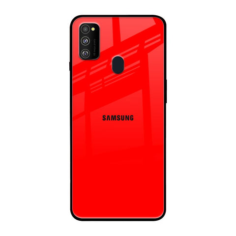 Blood Red Samsung Galaxy M30s Glass Back Cover Online