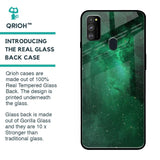 Emerald Firefly Glass Case For Samsung Galaxy M30s