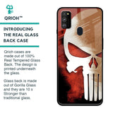 Red Skull Glass Case for Samsung Galaxy M30s