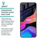 Colorful Fluid Glass Case for Samsung Galaxy M30s