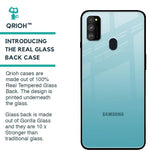 Arctic Blue Glass Case For Samsung Galaxy M30s