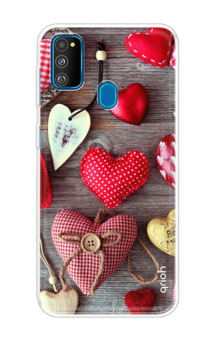 Valentine Hearts Samsung Galaxy M30s Back Cover