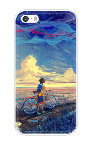 Riding Bicycle to Dreamland iPhone 5s Back Cover