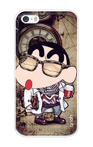 Nerdy Shinchan iPhone 5s Back Cover