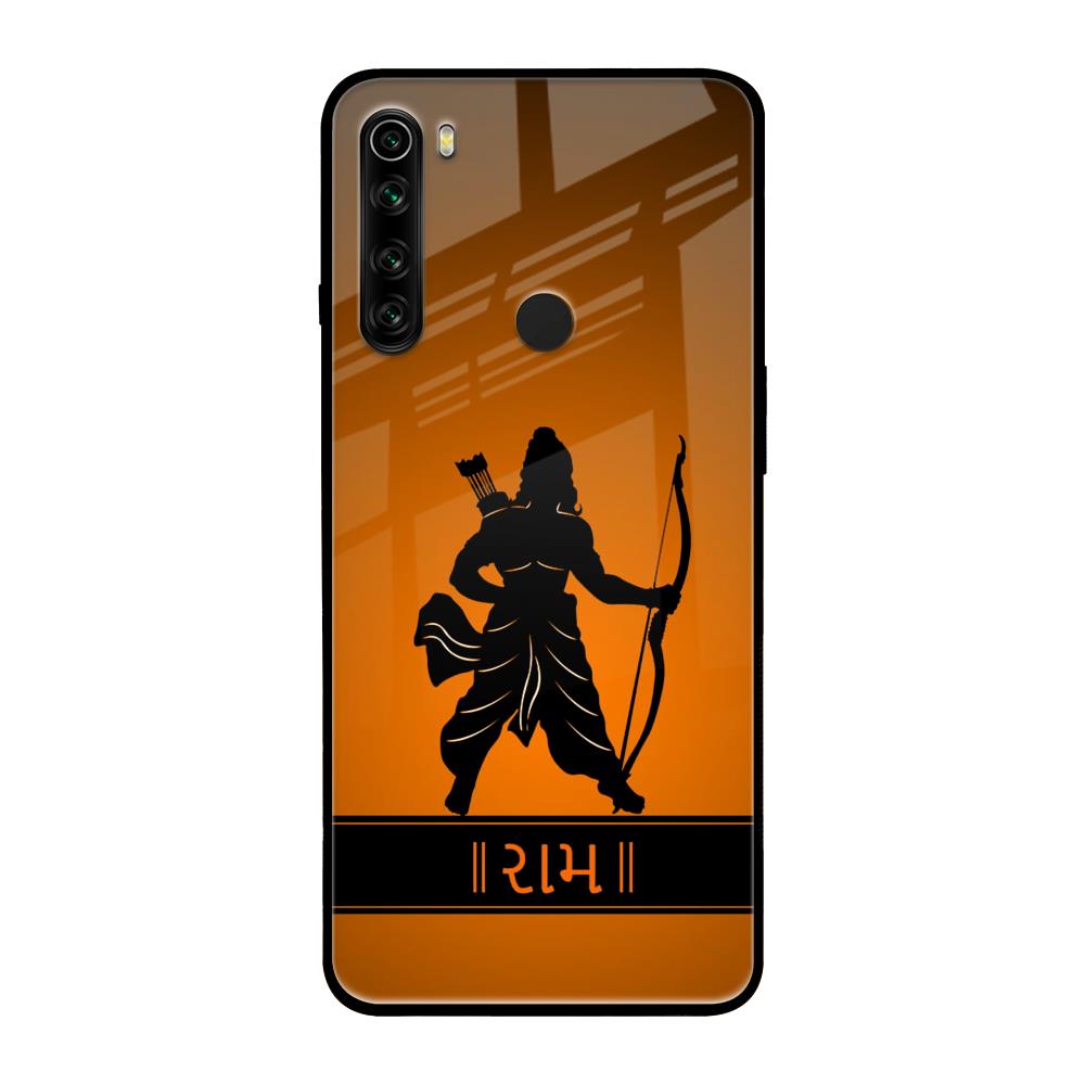 Halo Rama Xiaomi Redmi Note 8 Glass Back Cover Online