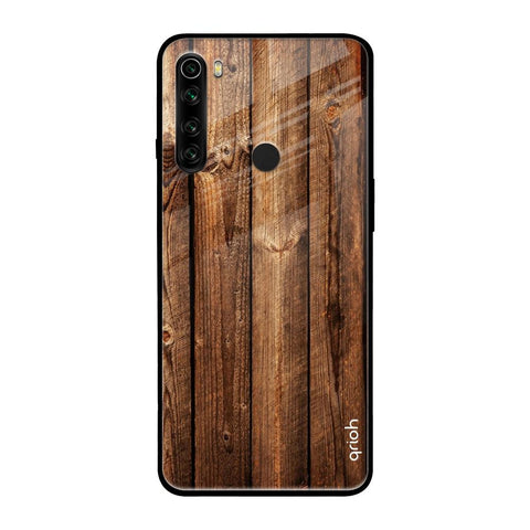 Timber Printed Xiaomi Redmi Note 8 Glass Back Cover Online