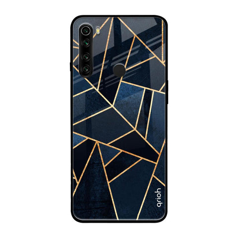 Abstract Tiles Xiaomi Redmi Note 8 Glass Back Cover Online