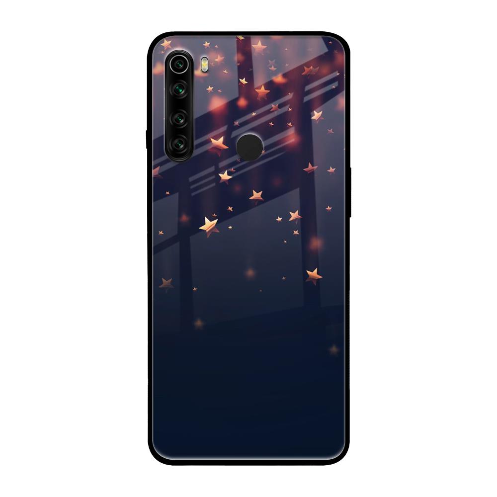 Falling Stars Xiaomi Redmi Note 8 Glass Back Cover Online