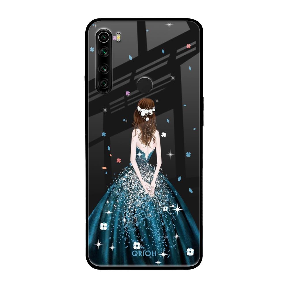 Queen Of Fashion Xiaomi Redmi Note 8 Glass Back Cover Online