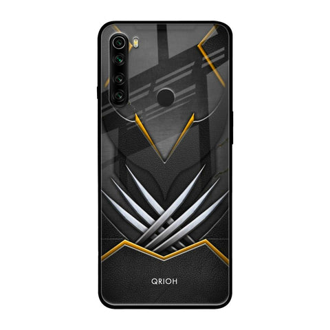 Black Warrior Xiaomi Redmi Note 8 Glass Back Cover Online