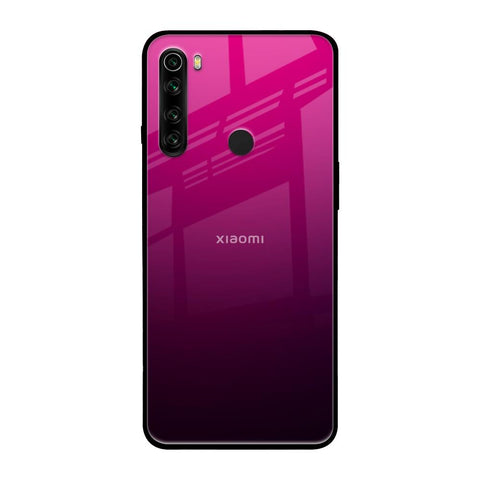 Purple Ombre Pattern Xiaomi Redmi Note 8 Glass Back Cover Online