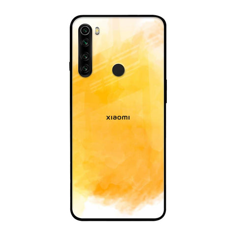 Rustic Orange Xiaomi Redmi Note 8 Glass Back Cover Online