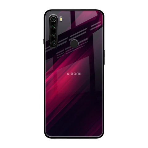 Razor Black Xiaomi Redmi Note 8 Glass Back Cover Online