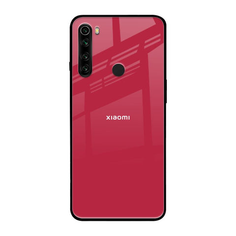 Solo Maroon Xiaomi Redmi Note 8 Glass Back Cover Online