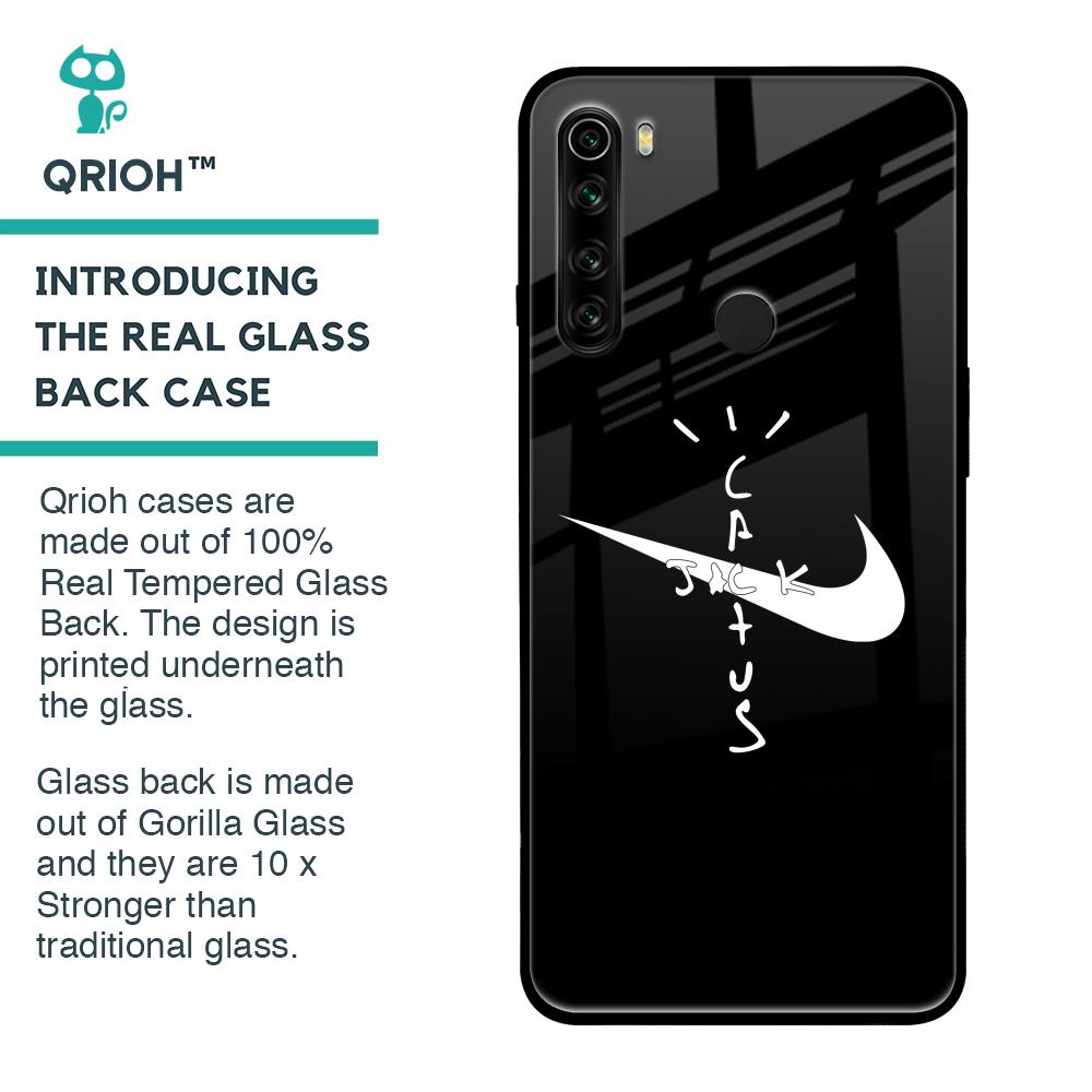 Jack Cactus Glass Case for Xiaomi Redmi Note 8