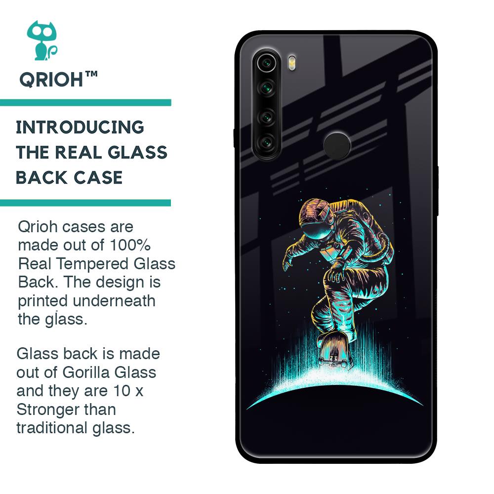 Star Ride Glass Case for Xiaomi Redmi Note 8