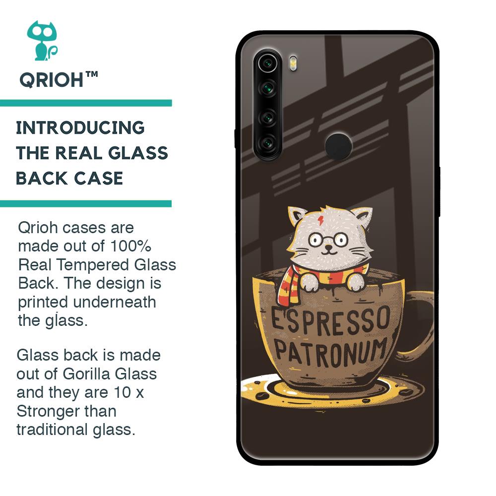 Tea With Kitty Glass Case For Xiaomi Redmi Note 8