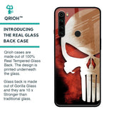 Red Skull Glass Case for Xiaomi Redmi Note 8
