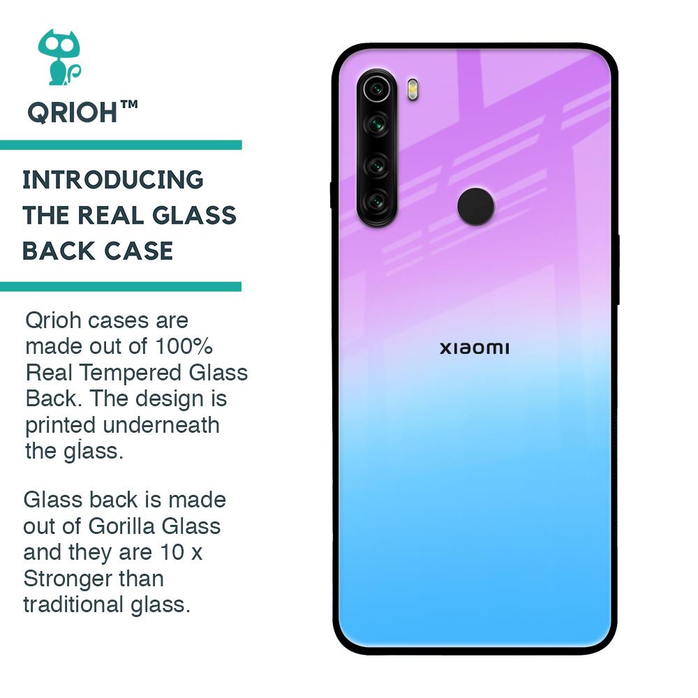 Unicorn Pattern Glass Case for Xiaomi Redmi Note 8