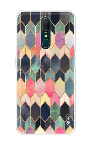 Shimmery Pattern Oppo A9 Back Cover
